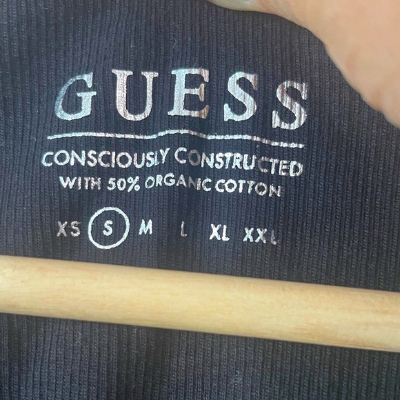 GUESS Sleek Black Tank Top - Picture 5 of 5